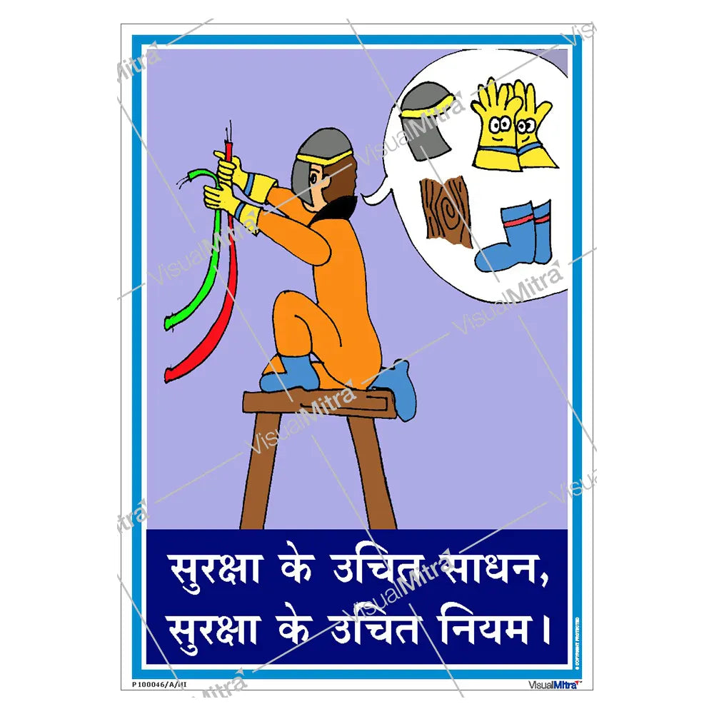 Electrical PPE Saves Lives Poster