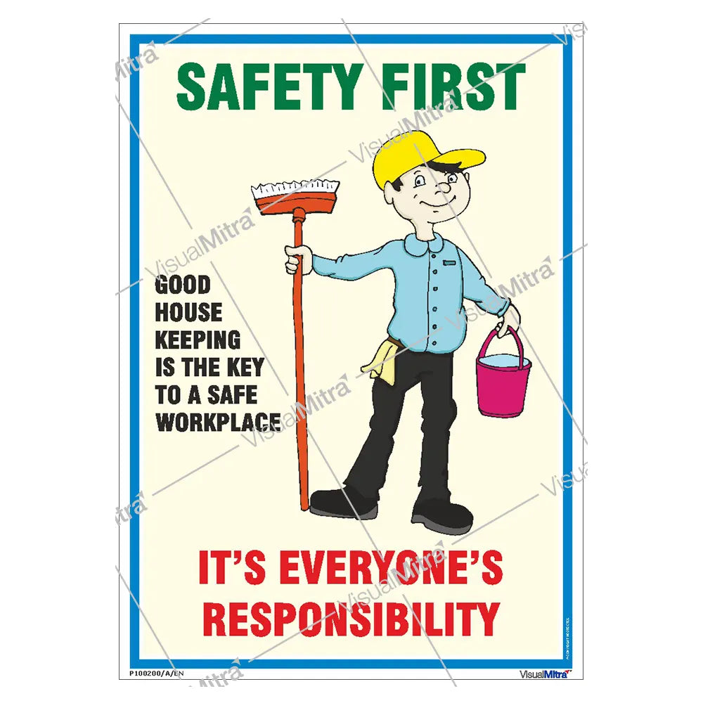 Safety First, Always & Forever Poster