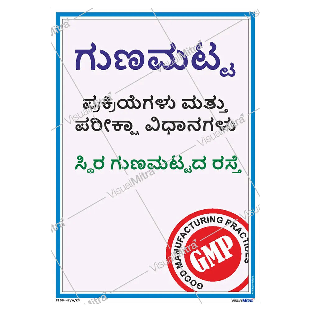 Quality Awareness Posters - Pack of 6