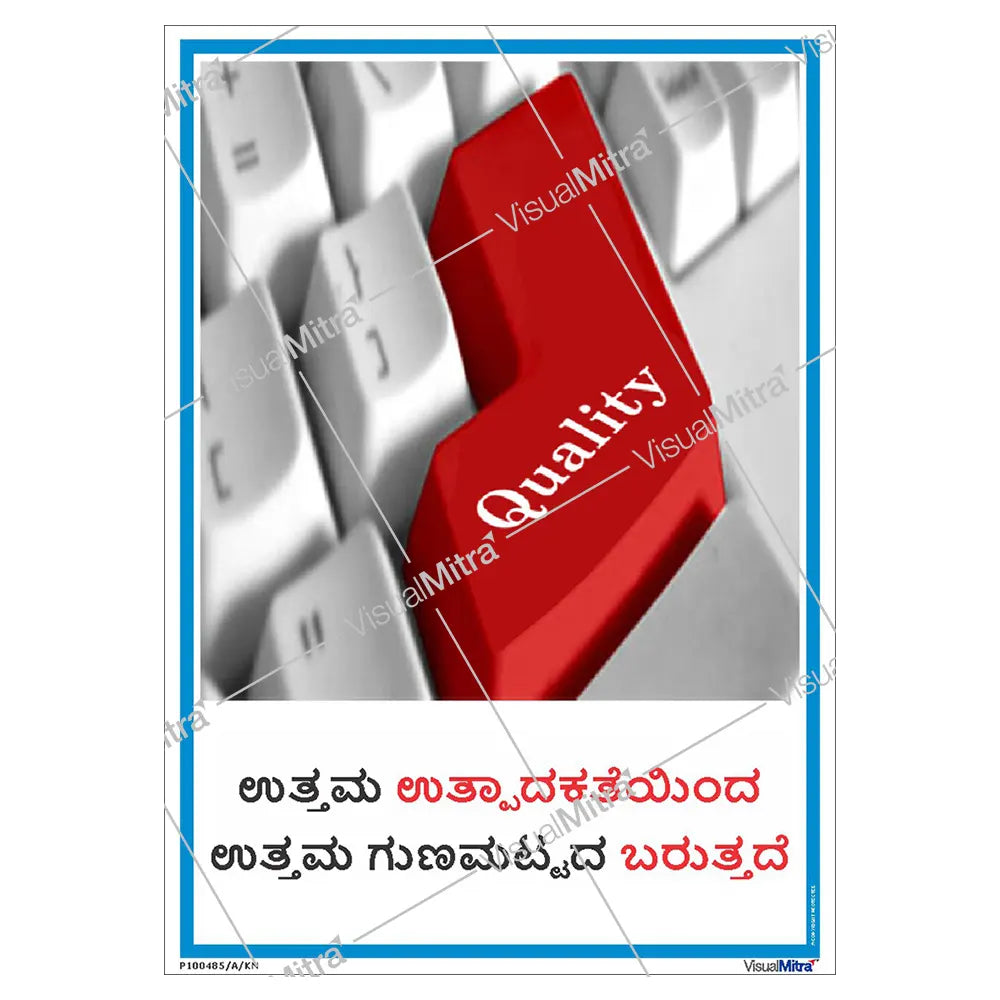 Quality Awareness Posters - Pack of 6