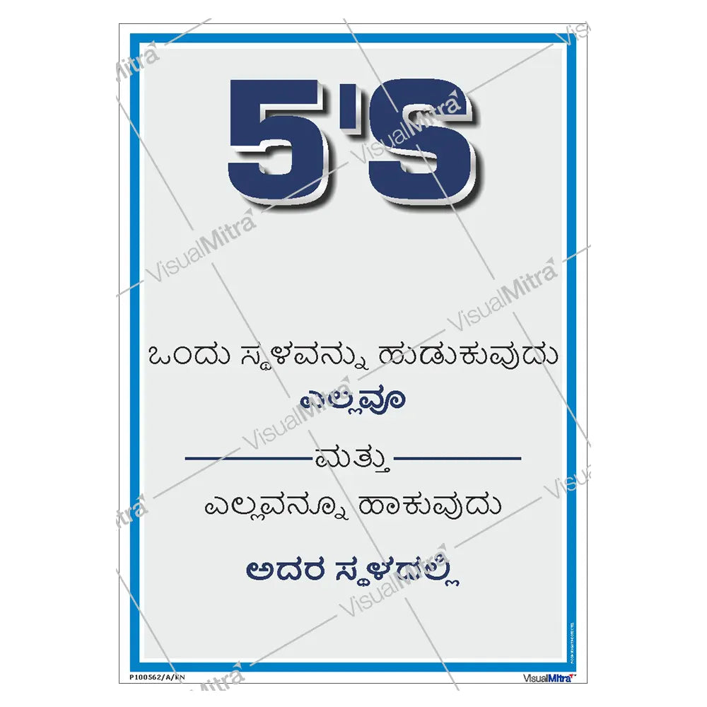 5S Methodology Visual Management Kit 01