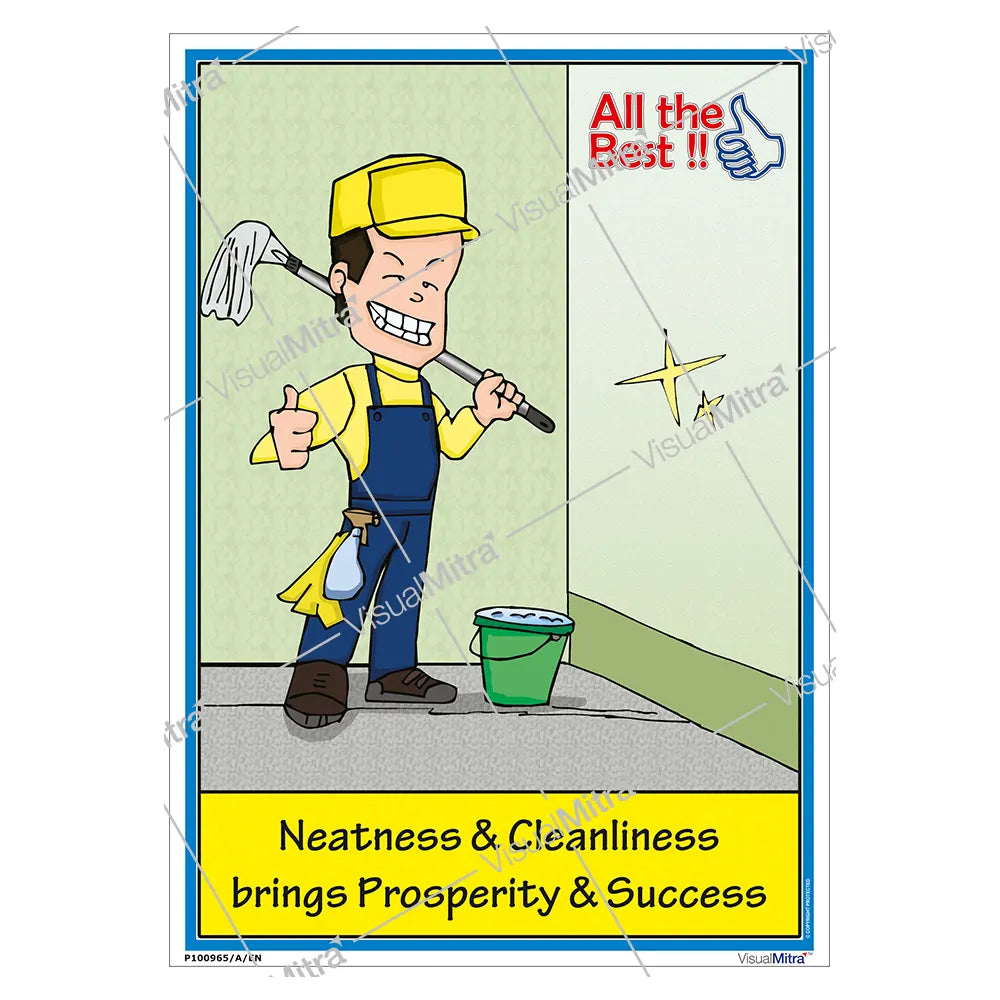 Workplace Cleanliness Poster