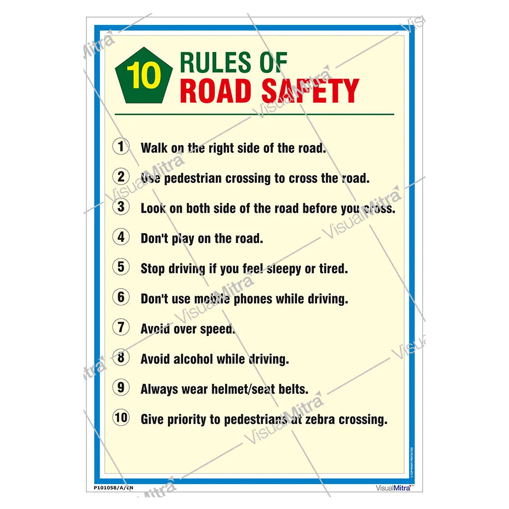 Road Safety Poster