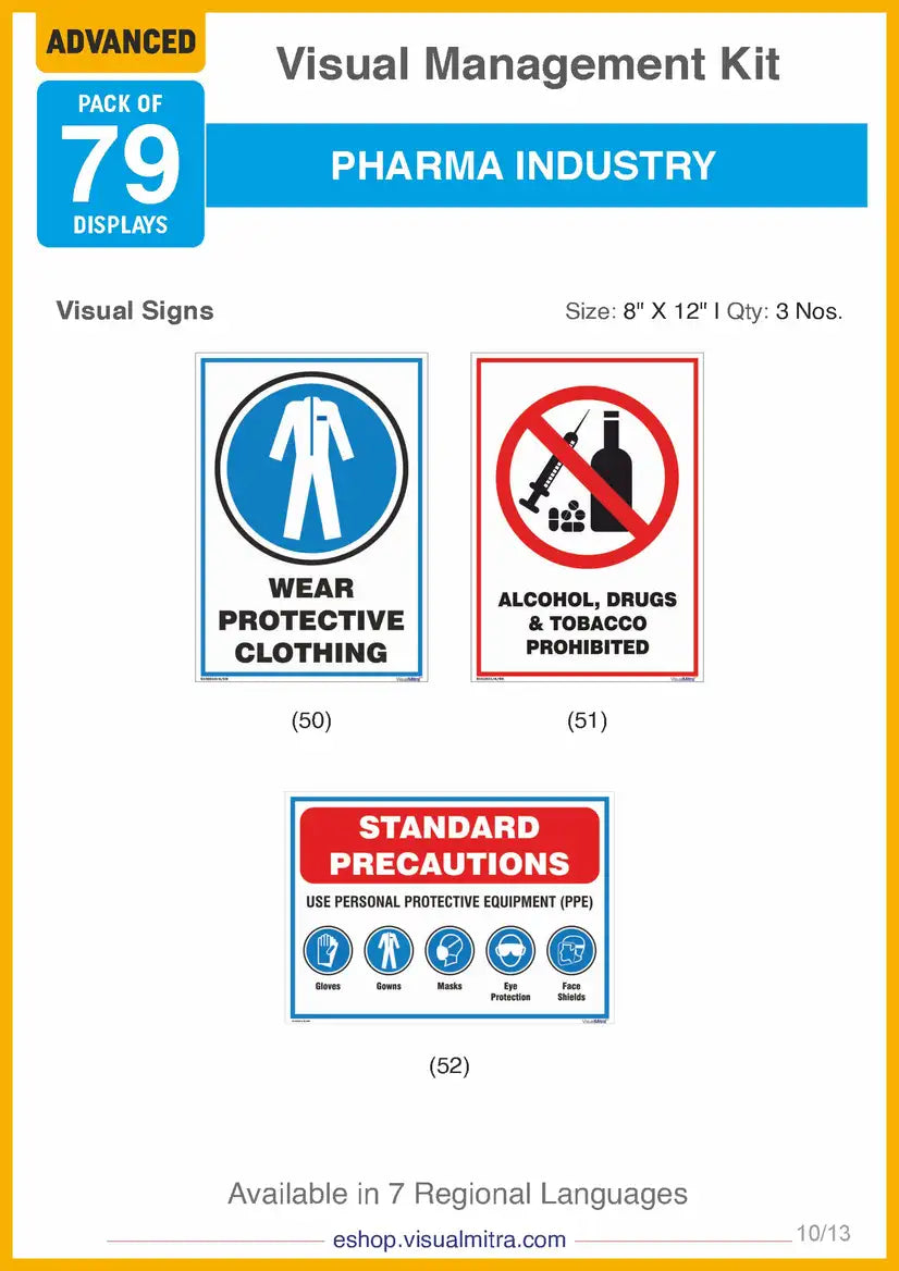 Advanced Kit - Pharmaceutical Industry Visual Management Kit