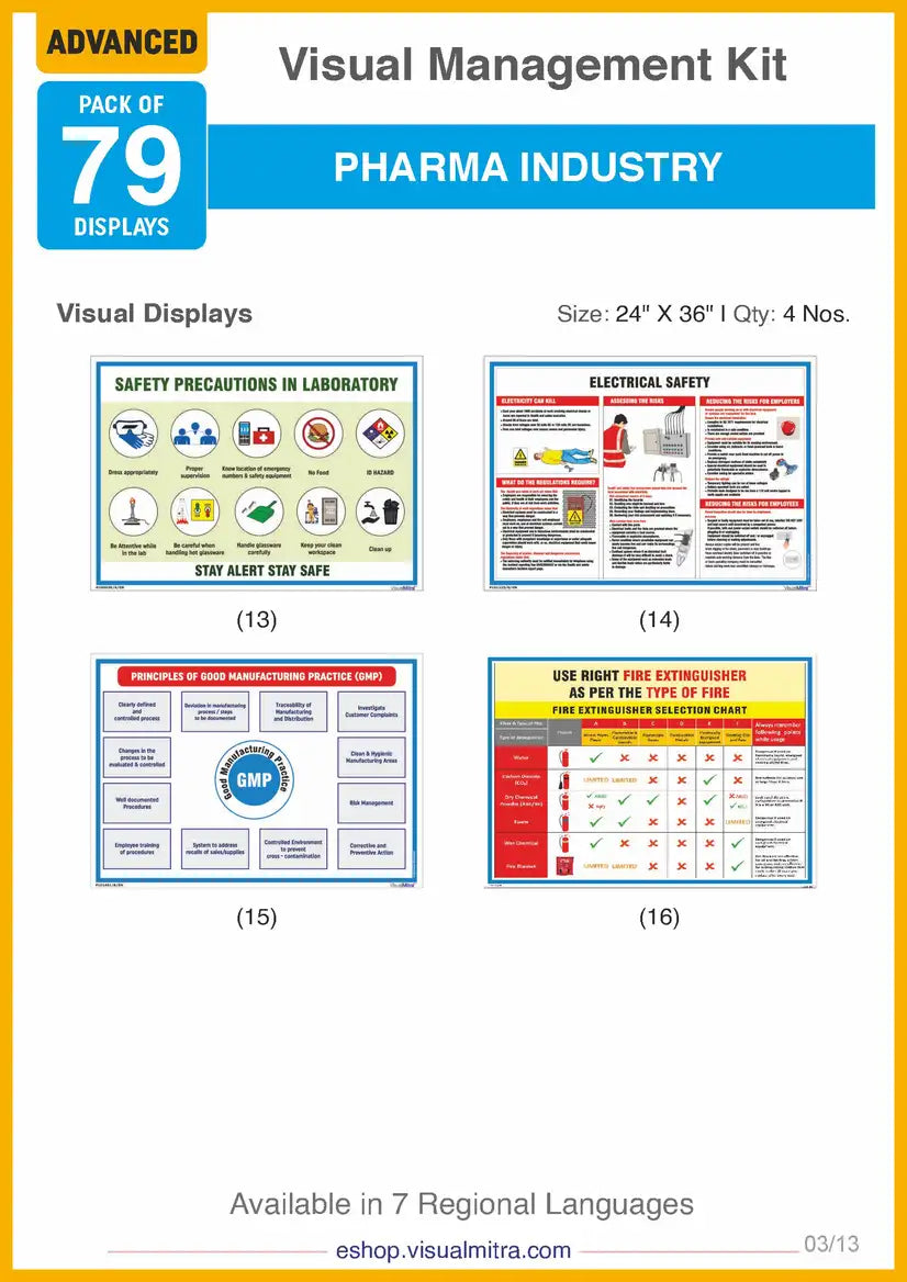 Advanced Kit - Pharmaceutical Industry Visual Management Kit