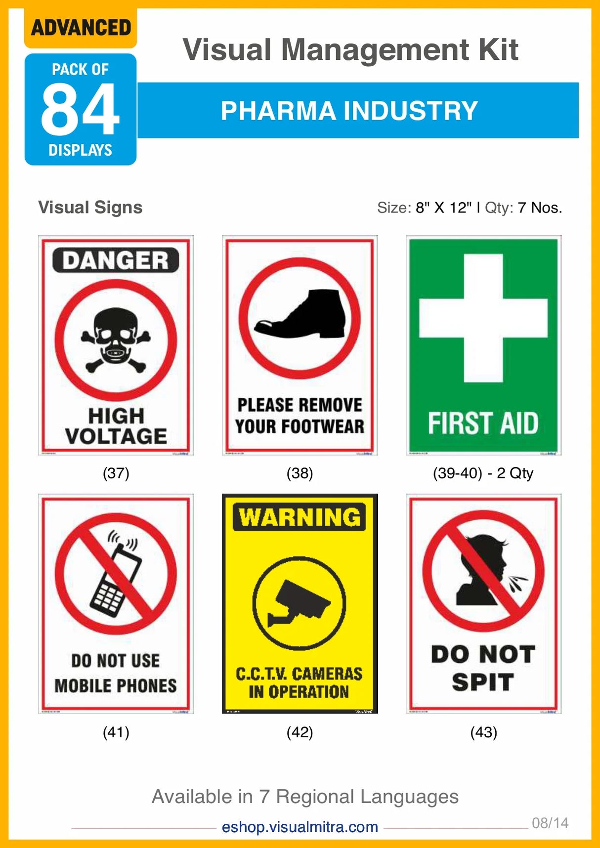 Advanced Kit - Pharmaceutical Industry Visual Management Kit