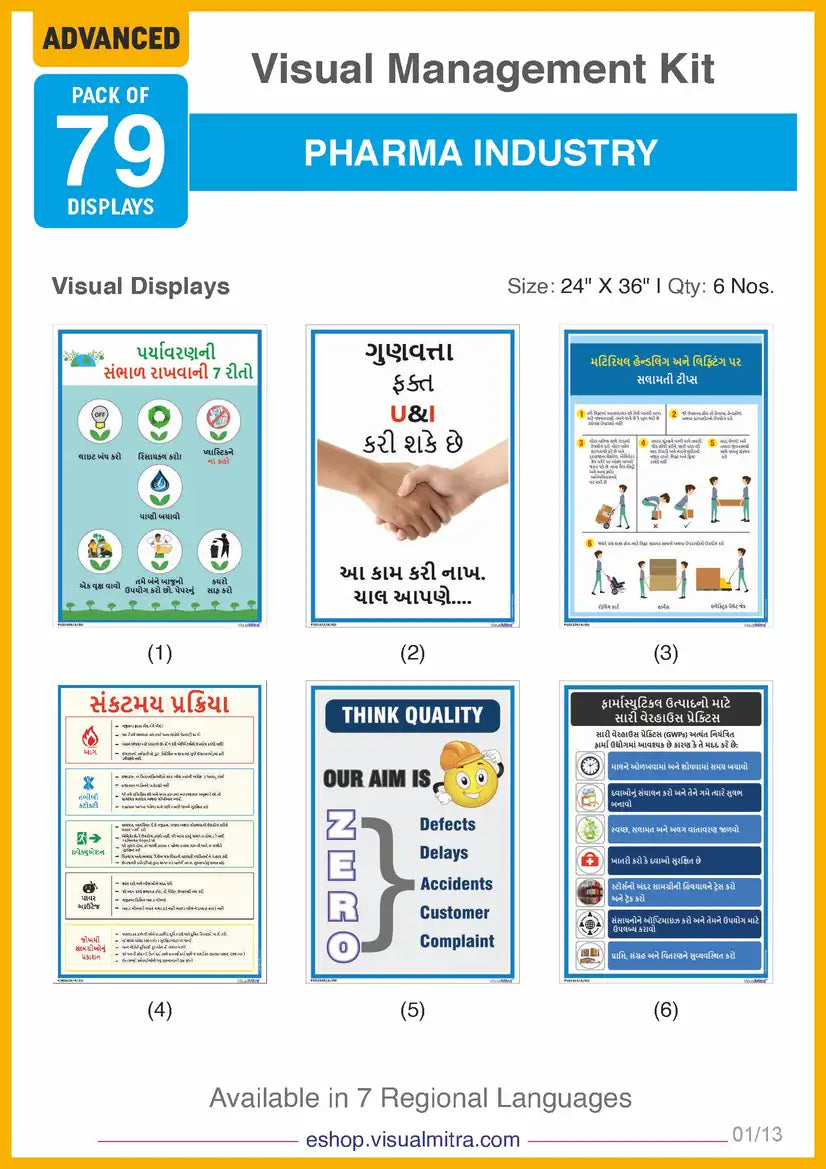 Advanced Kit - Pharmaceutical Industry Visual Management Kit