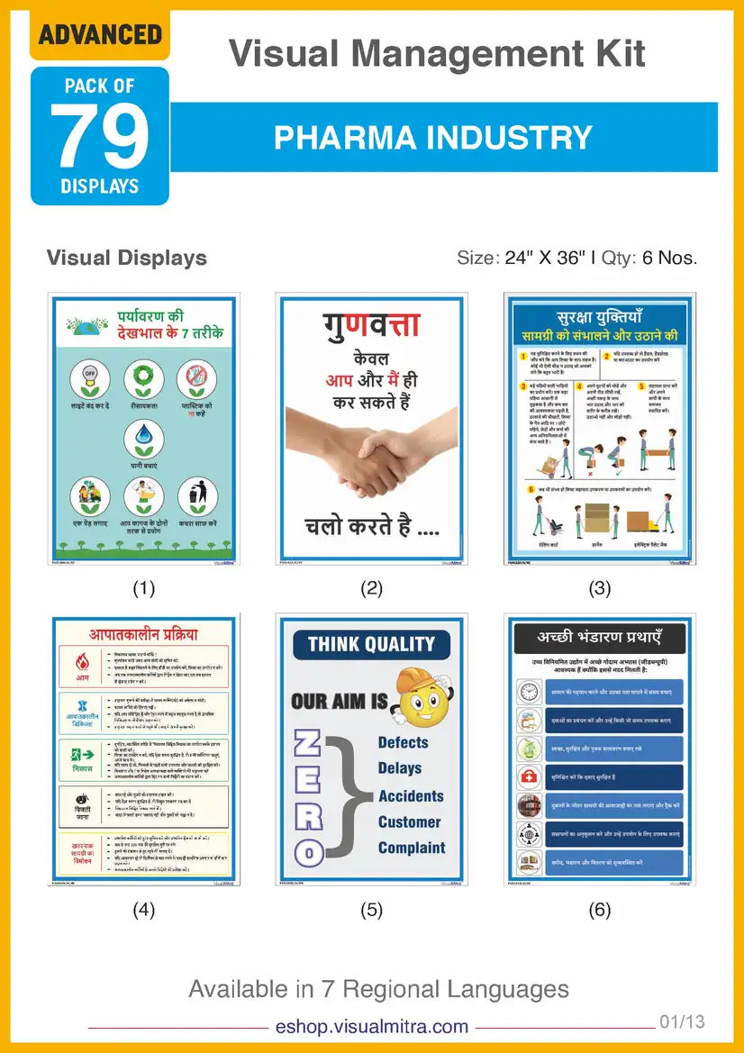 Advanced Kit - Pharmaceutical Industry Visual Management Kit