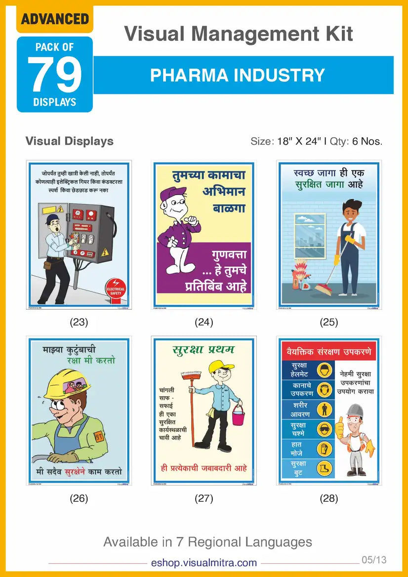 Advanced Kit - Pharmaceutical Industry Visual Management Kit