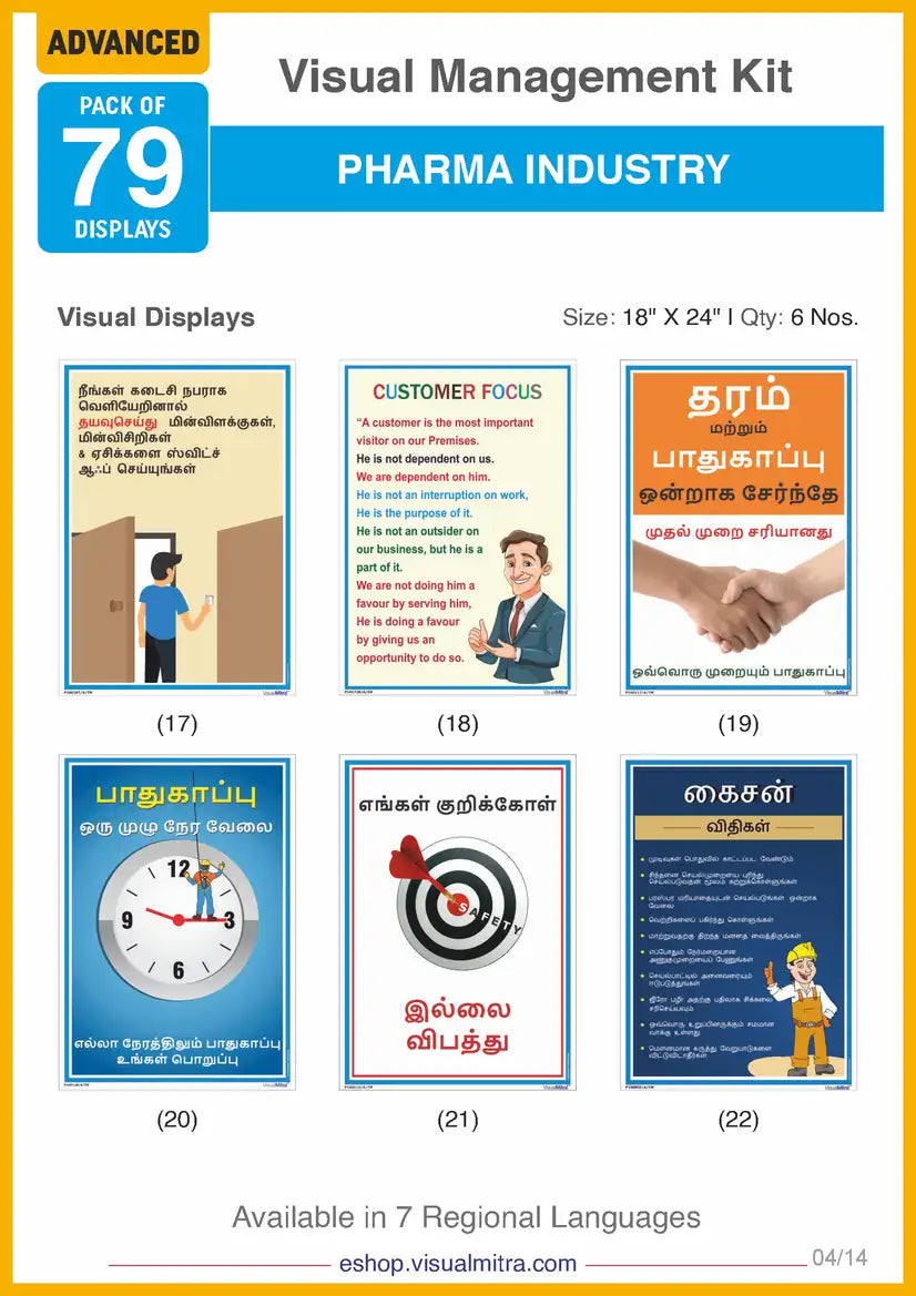 Advanced Kit - Pharmaceutical Industry Visual Management Kit