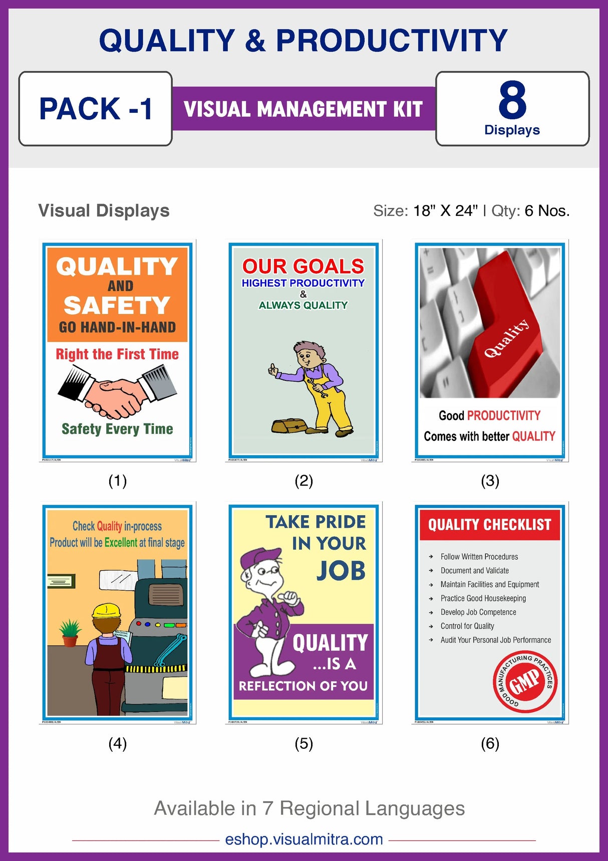 Quality & Productivity Visual Management Kit 1