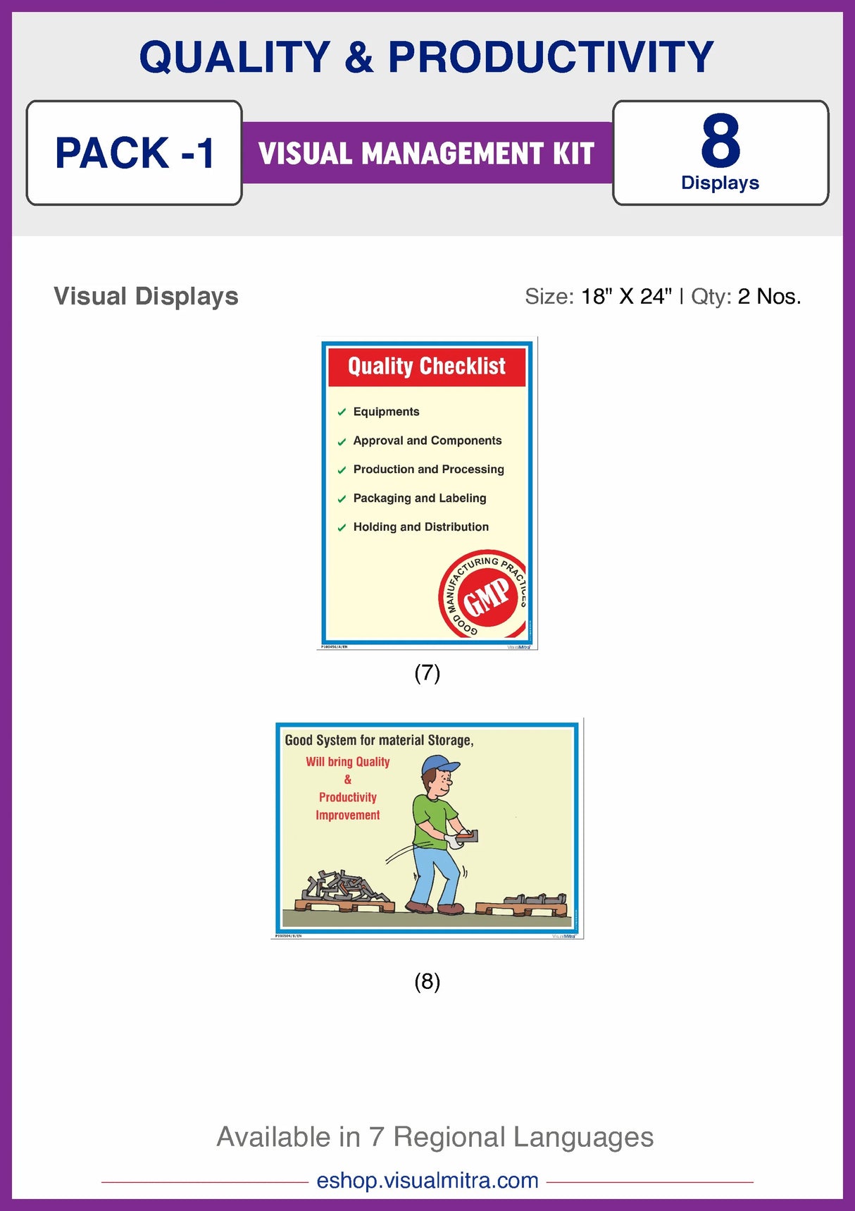 Quality & Productivity Visual Management Kit 1