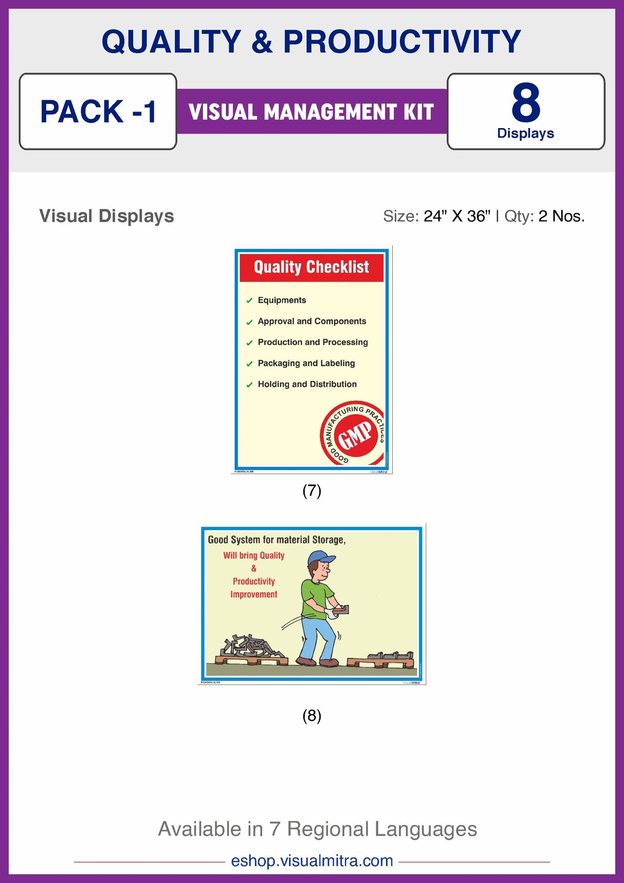 Quality & Productivity Visual Management Kit 1