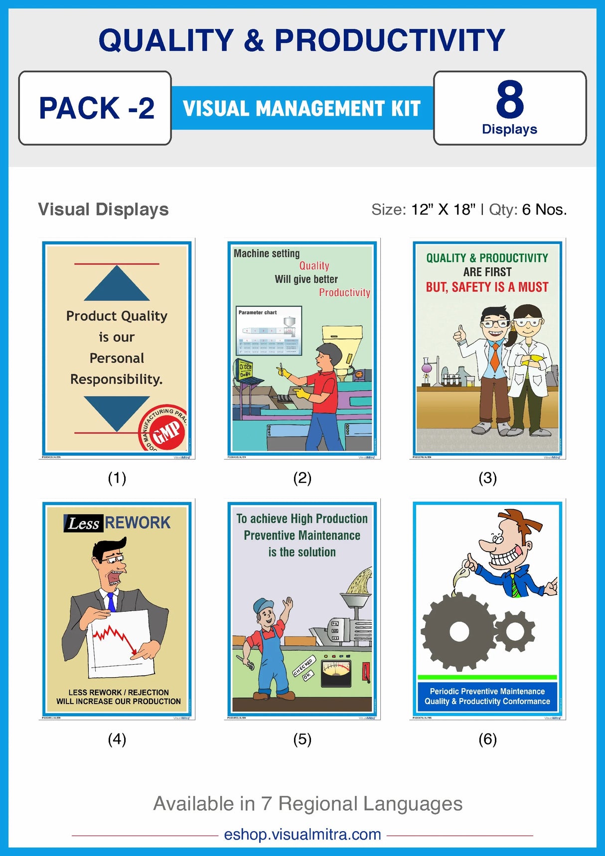Quality & Productivity Visual Management Kit 2