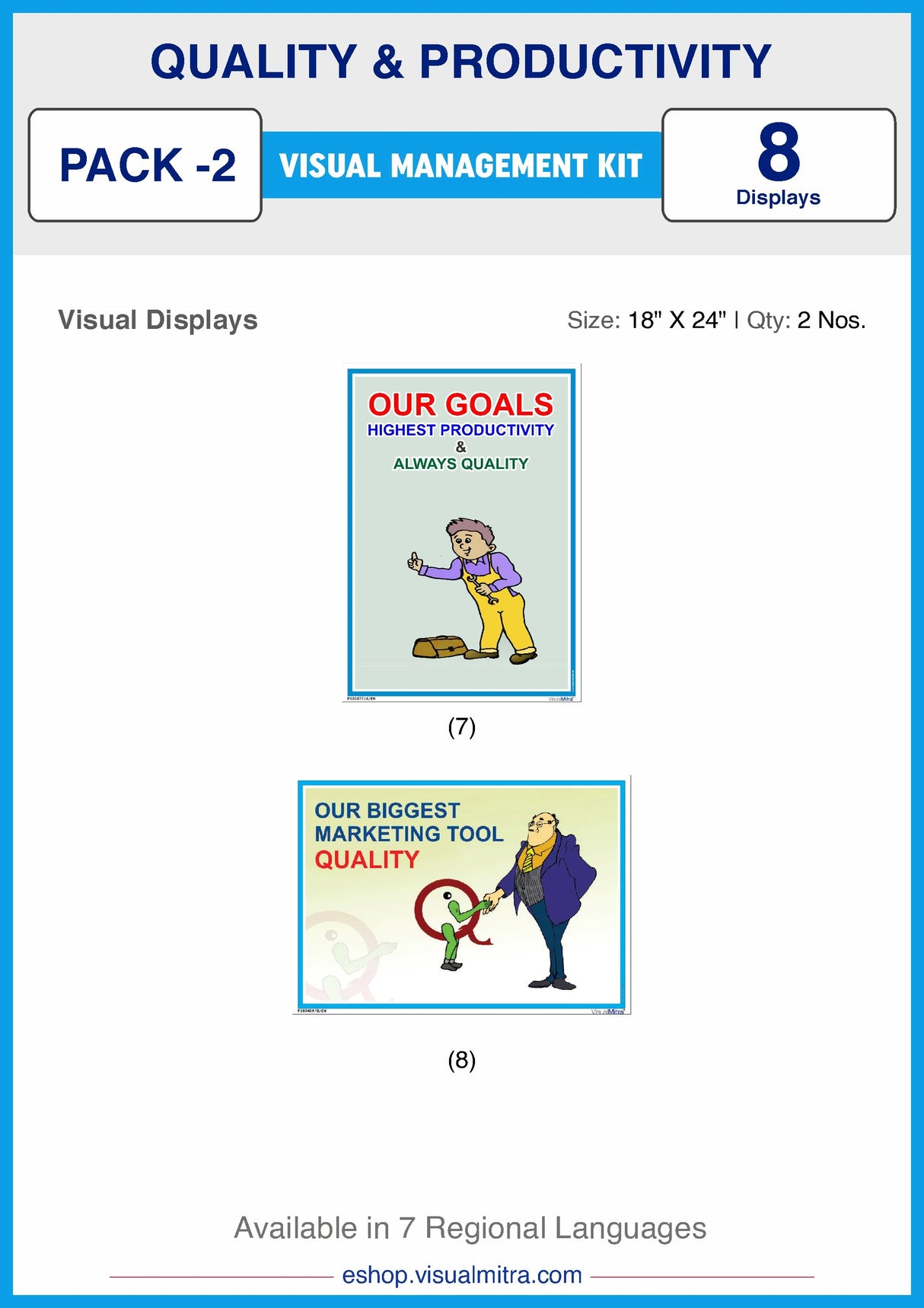 Quality & Productivity Visual Management Kit 2