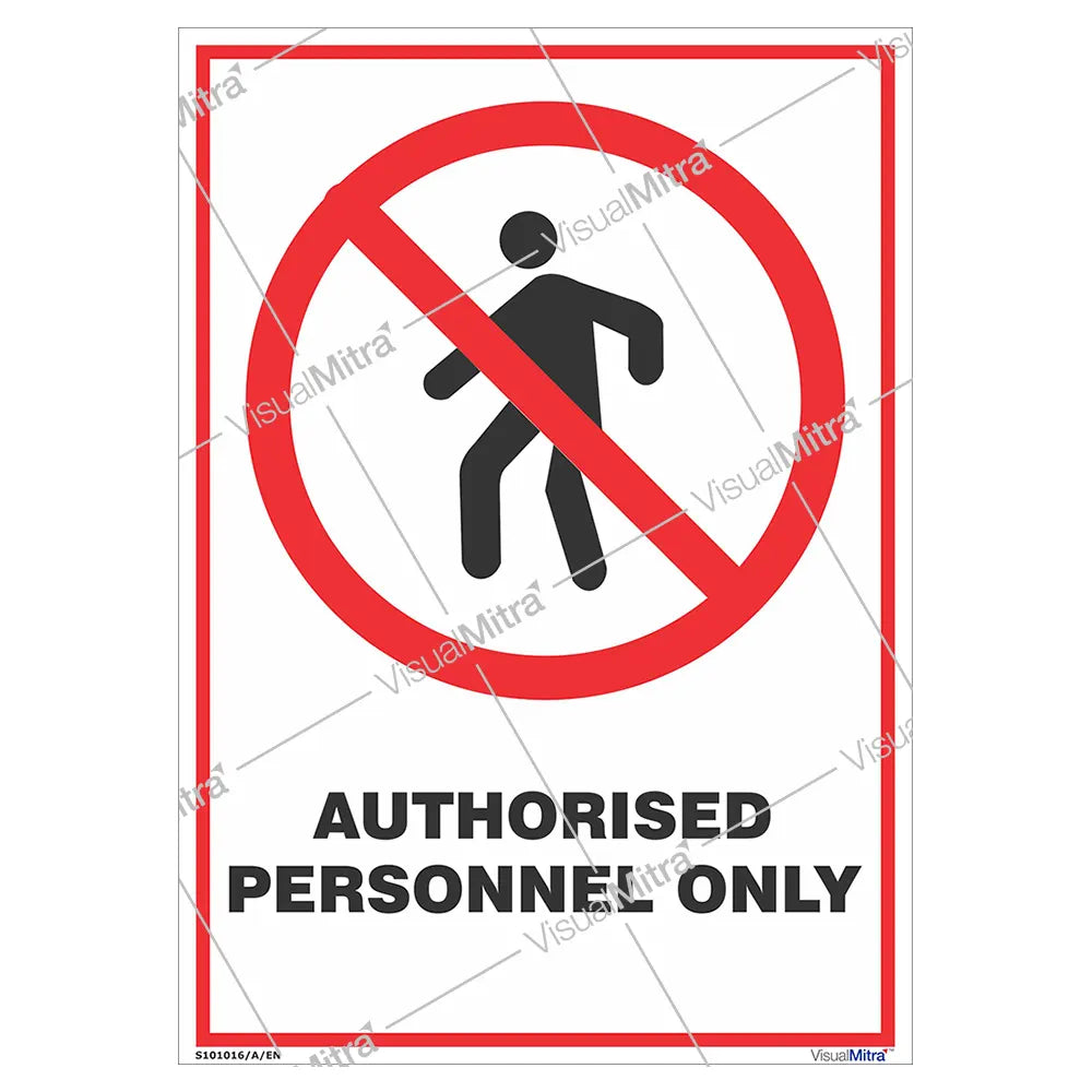General Safety Sign-02 - Pack of 10