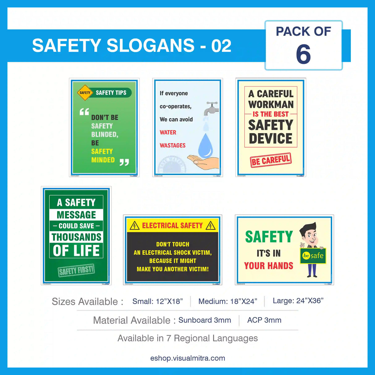 Safety Slogans Visual Management Kit 2