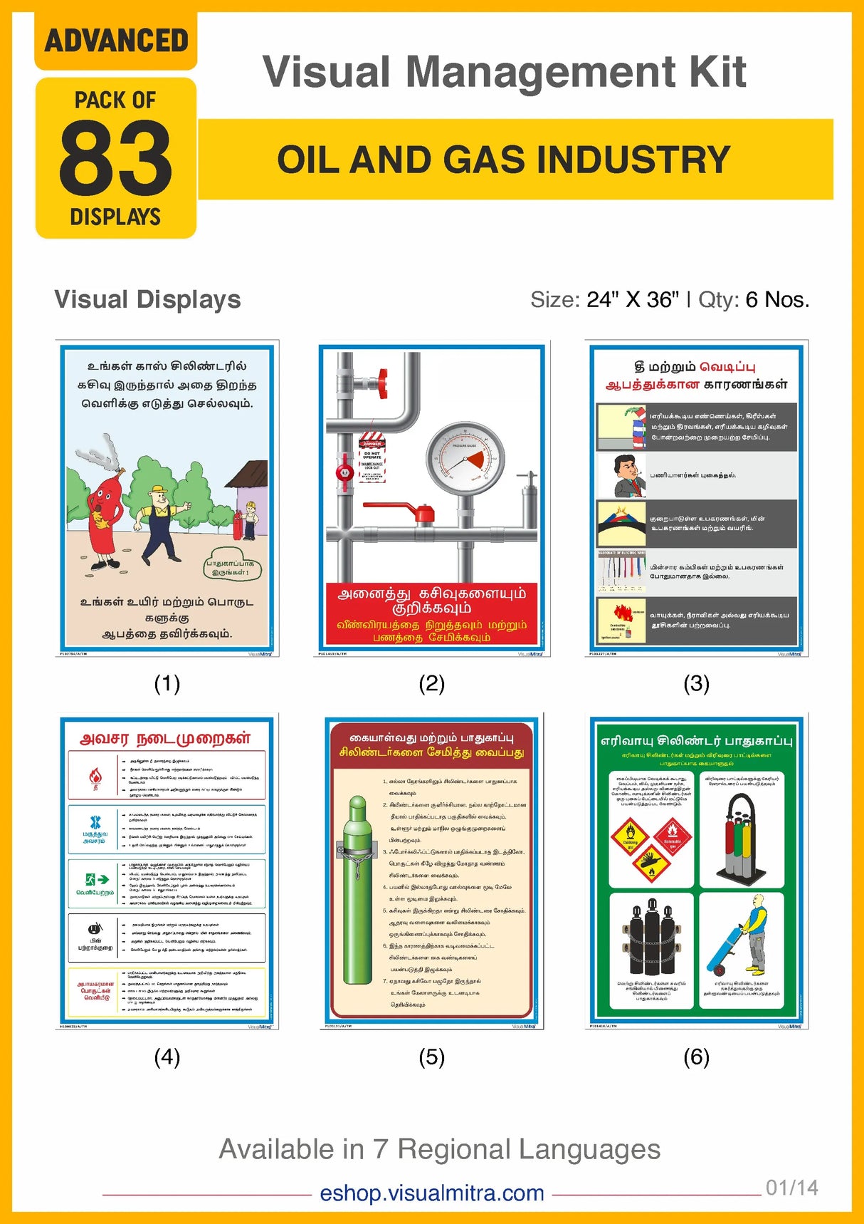 Advanced Kit - Oil & Gas Industry Visual Management Kit