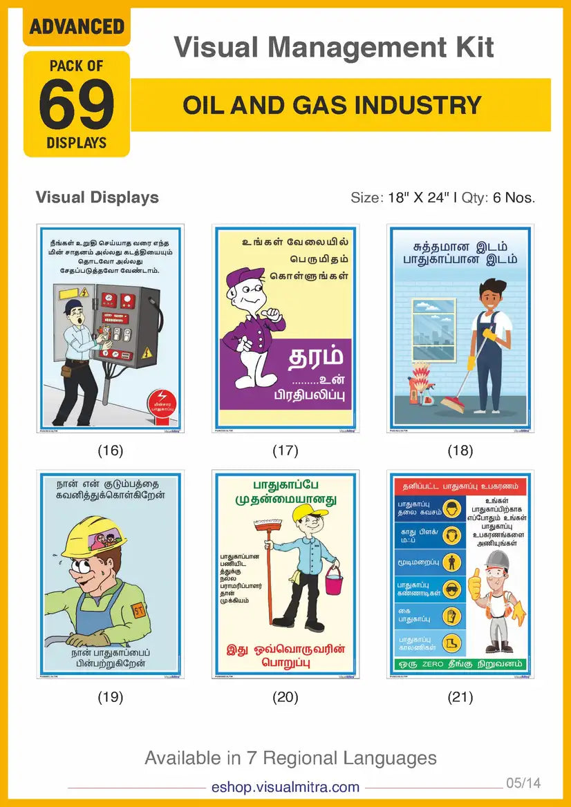 Advanced Kit - Oil & Gas Industry Visual Management Kit