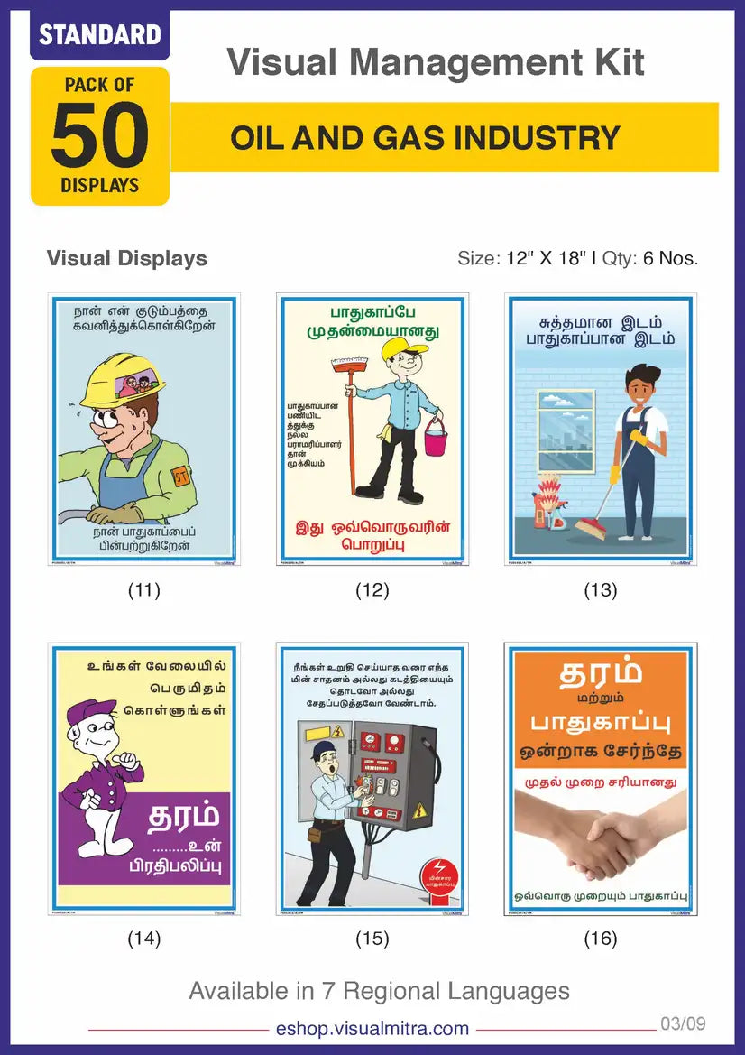 Standard Kit - Oil & Gas Industry Visual Management Kit