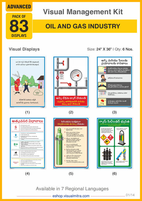 Advanced Kit - Oil & Gas Industry Visual Management Kit