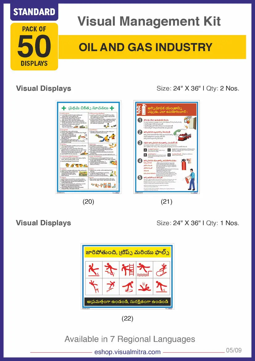 Standard Kit - Oil & Gas Industry Visual Management Kit