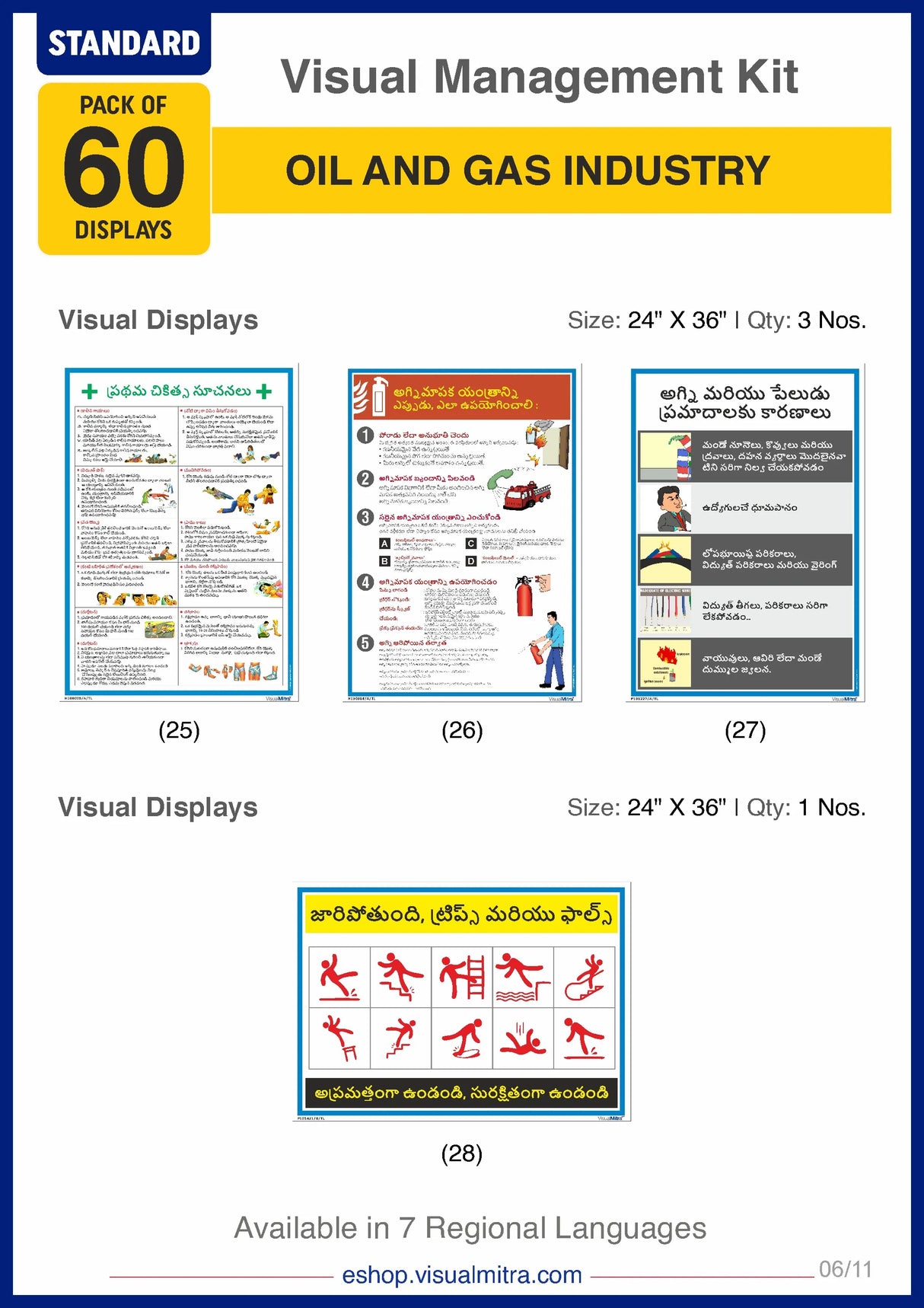 Standard Kit - Oil & Gas Industry Visual Management Kit