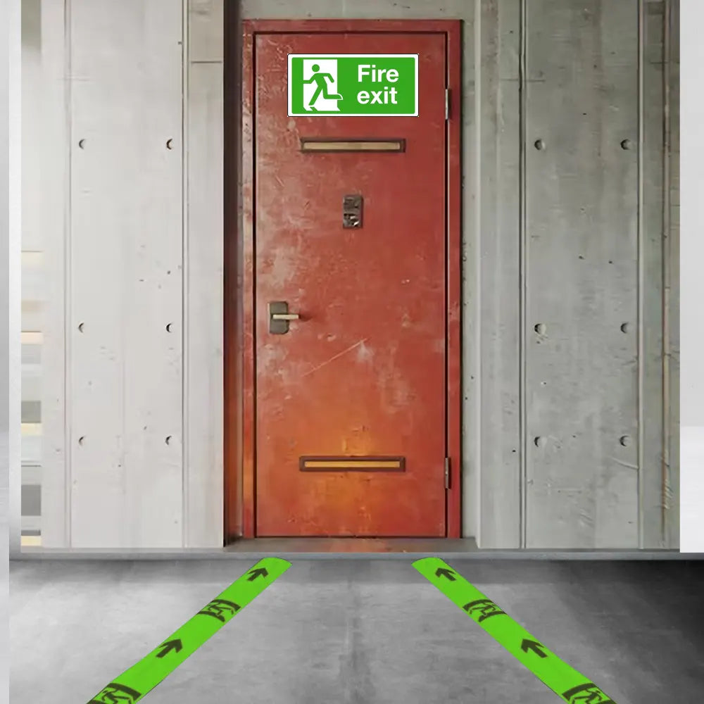 Safety Arrow Tape Autoglow