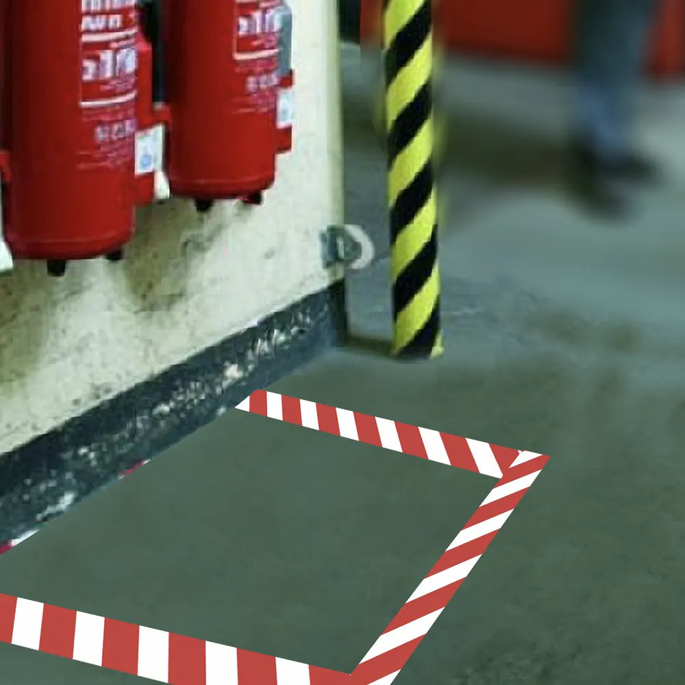 Silver & Red Zebra Radium Tape