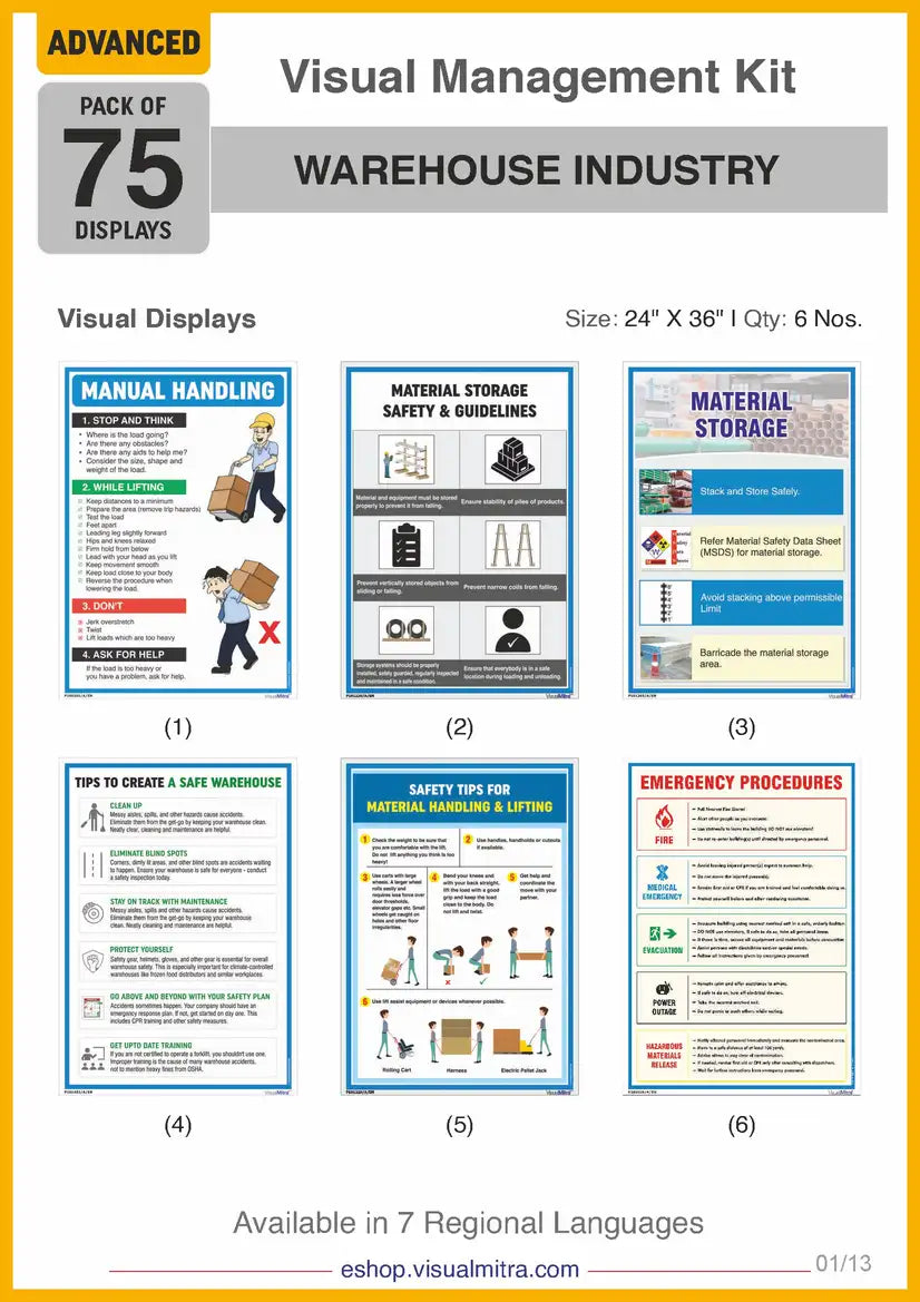 Advanced Kit - Warehouse Industry Visual Management Kit