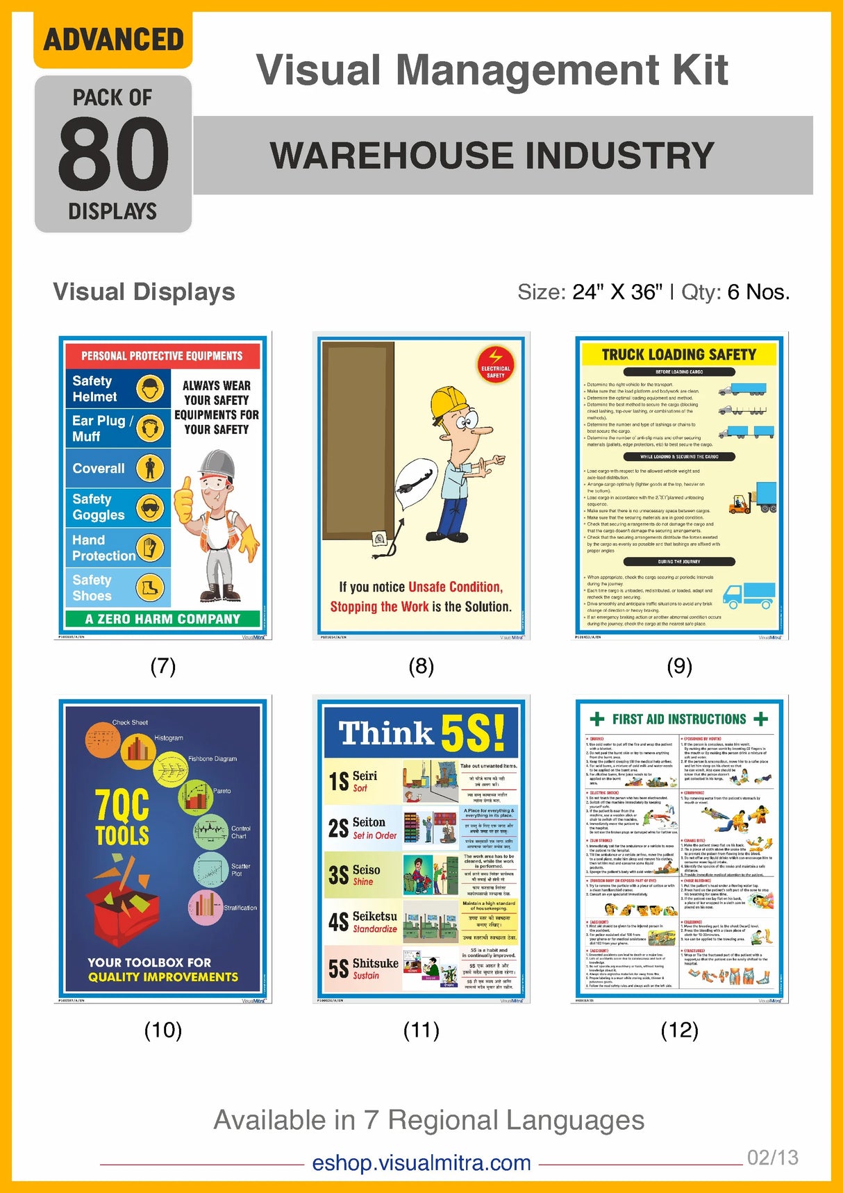 Advanced Kit - Warehouse Industry Visual Management Kit