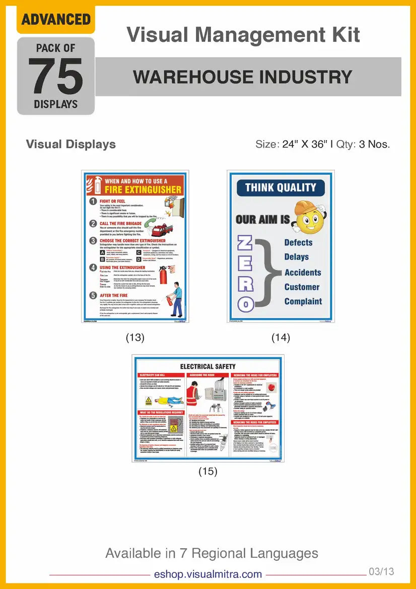 Advanced Kit - Warehouse Industry Visual Management Kit