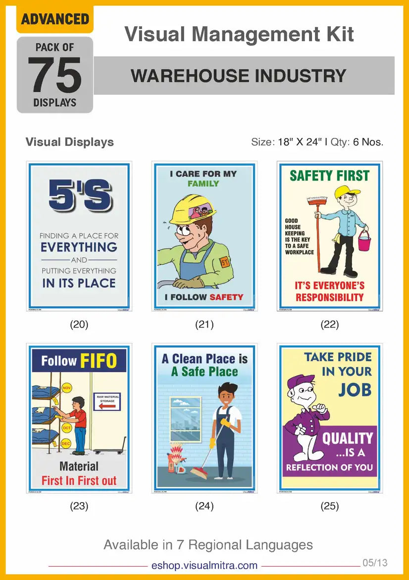 Advanced Kit - Warehouse Industry Visual Management Kit