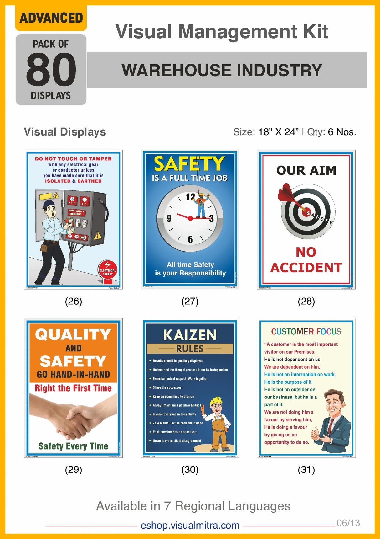 Advanced Kit - Warehouse Industry Visual Management Kit