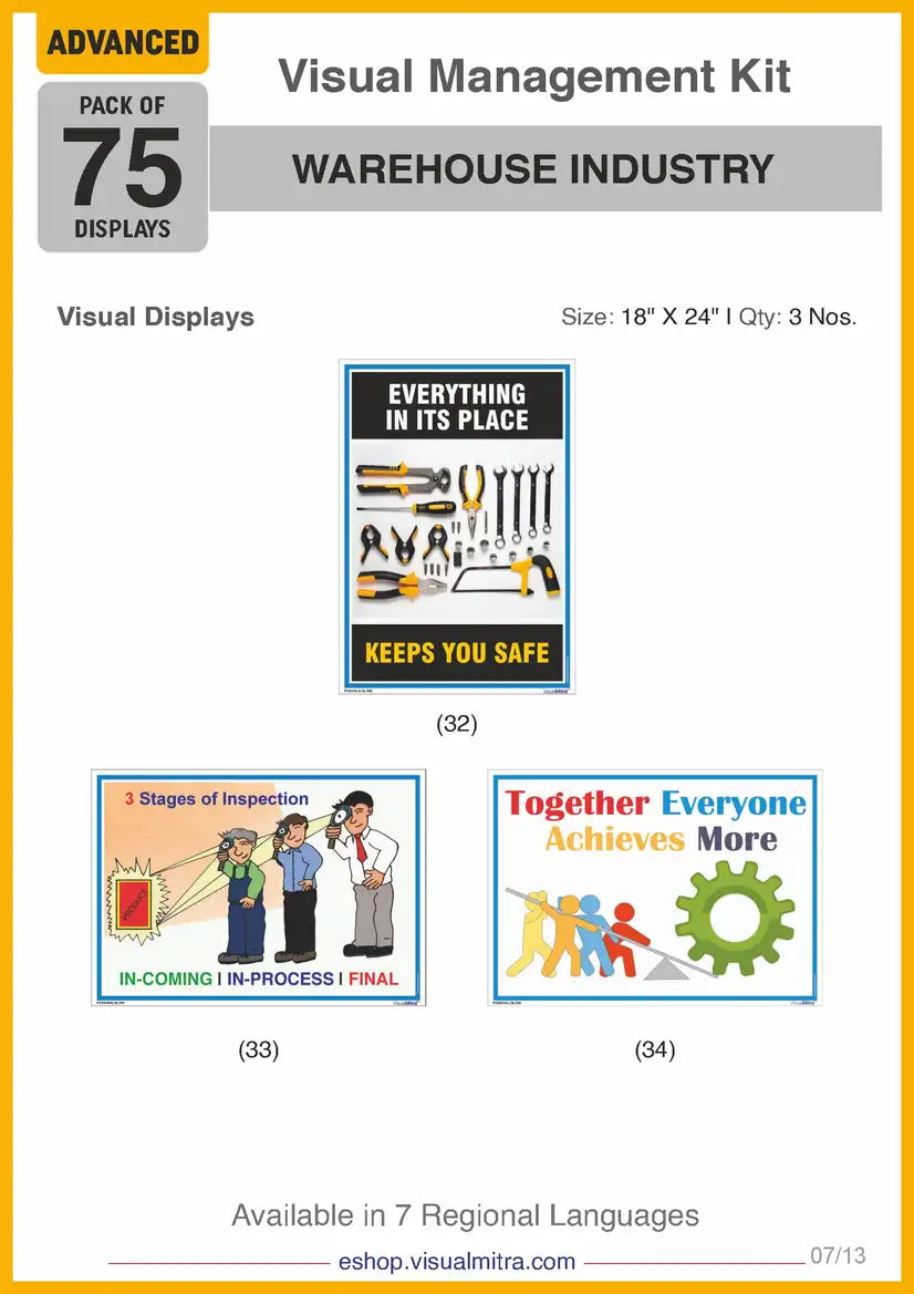 Advanced Kit - Warehouse Industry Visual Management Kit