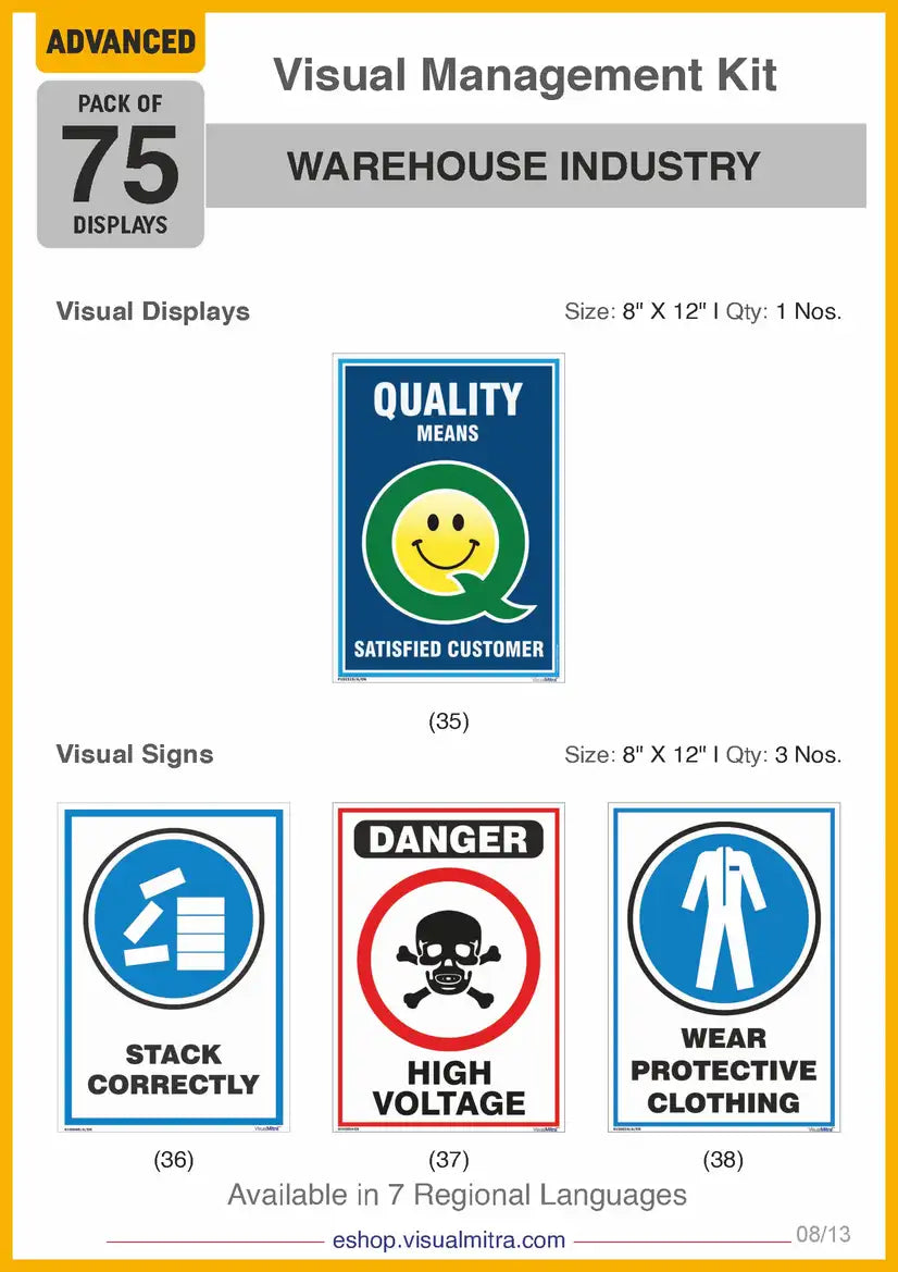 Advanced Kit - Warehouse Industry Visual Management Kit