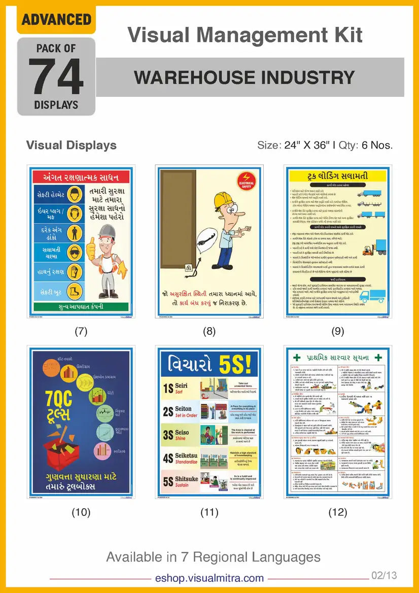 Advanced Kit - Warehouse Industry Visual Management Kit