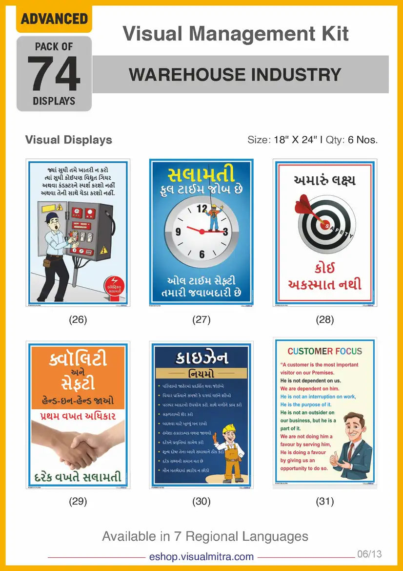 Advanced Kit - Warehouse Industry Visual Management Kit