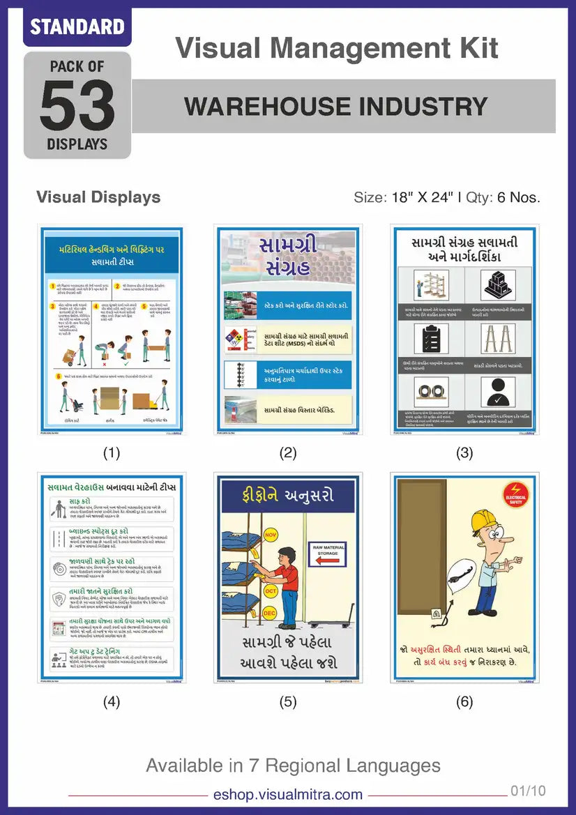 Standard Kit - Warehouse Industry Visual Management Kit