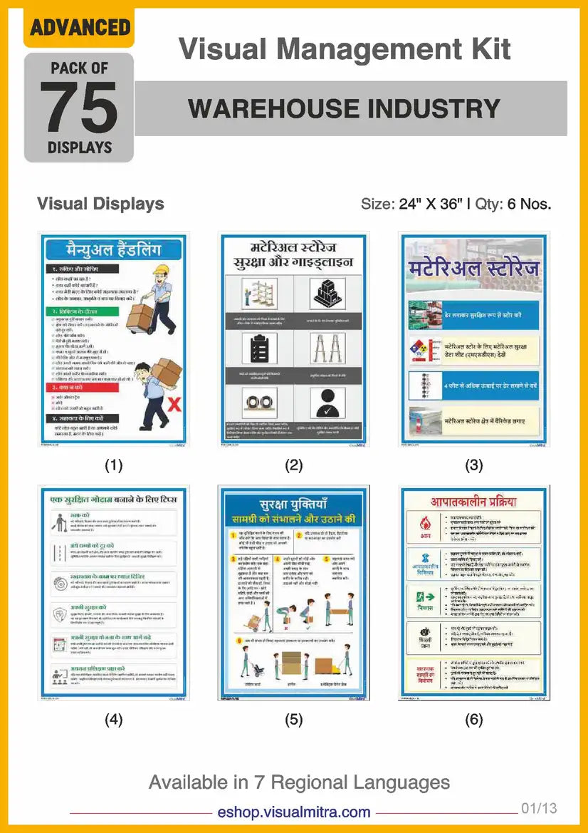 Advanced Kit - Warehouse Industry Visual Management Kit