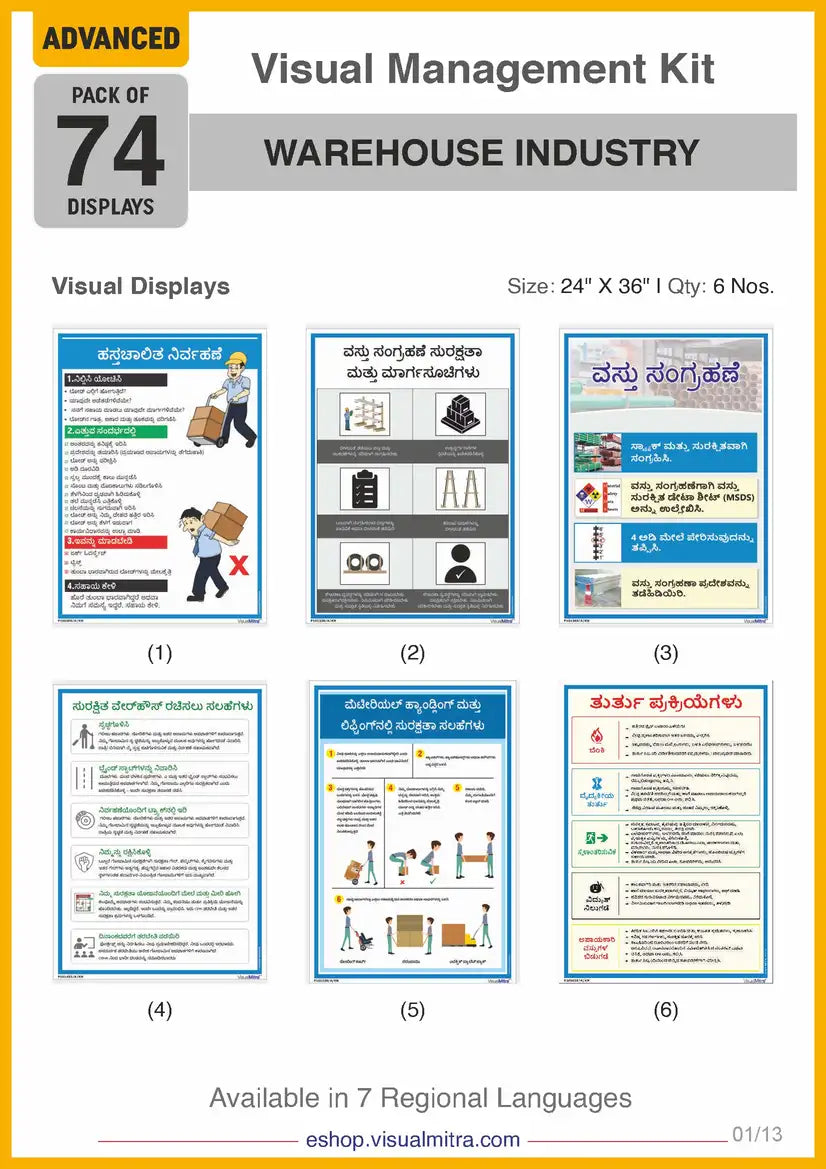 Advanced Kit - Warehouse Industry Visual Management Kit