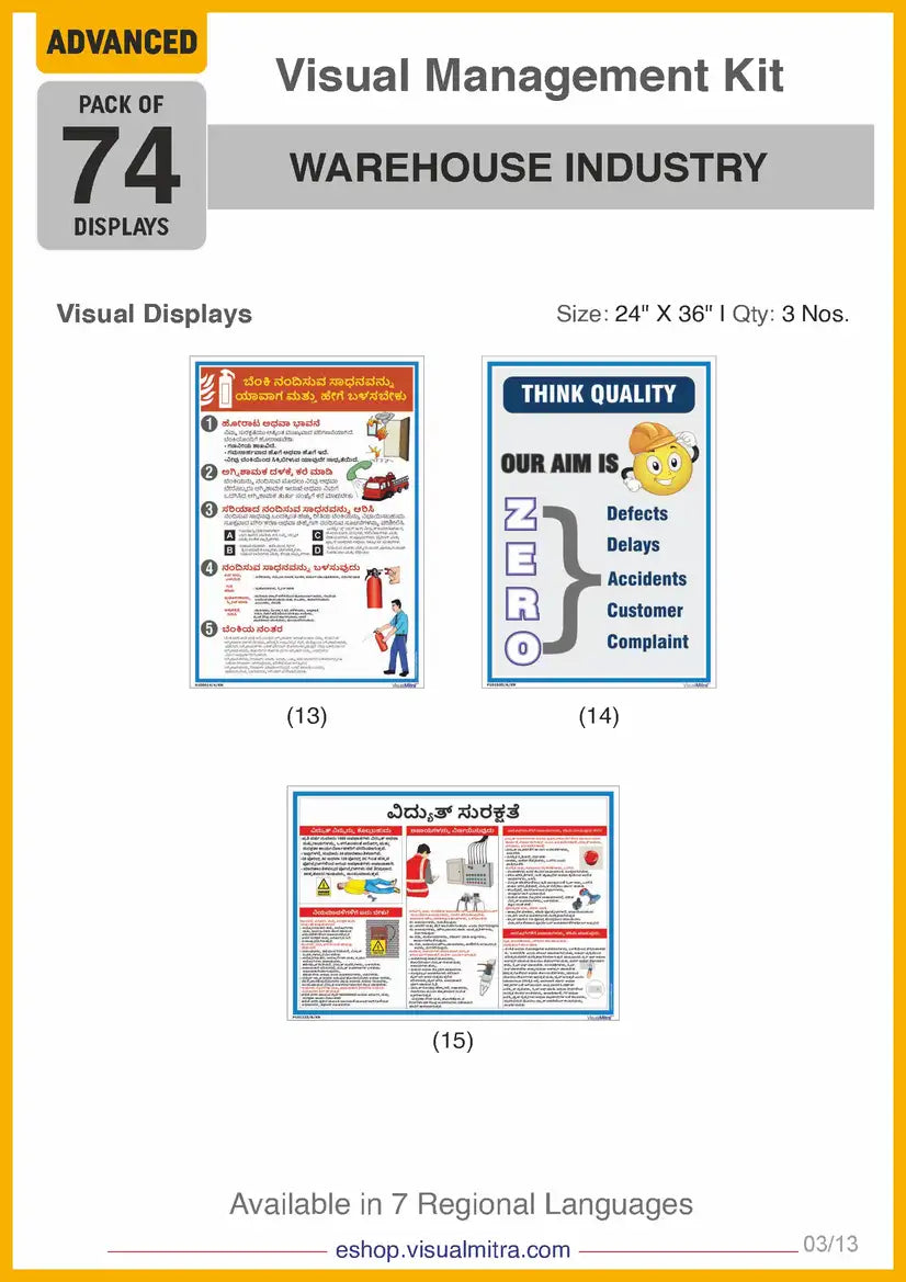 Advanced Kit - Warehouse Industry Visual Management Kit