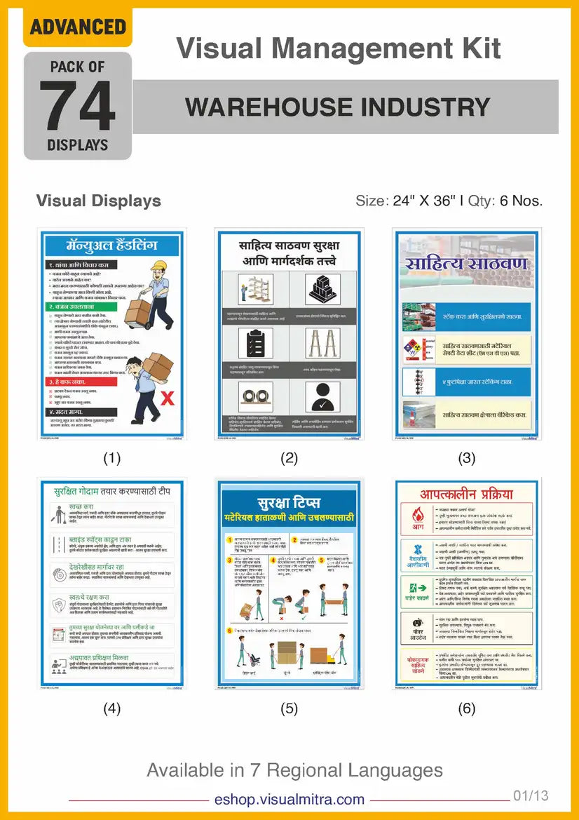 Advanced Kit - Warehouse Industry Visual Management Kit