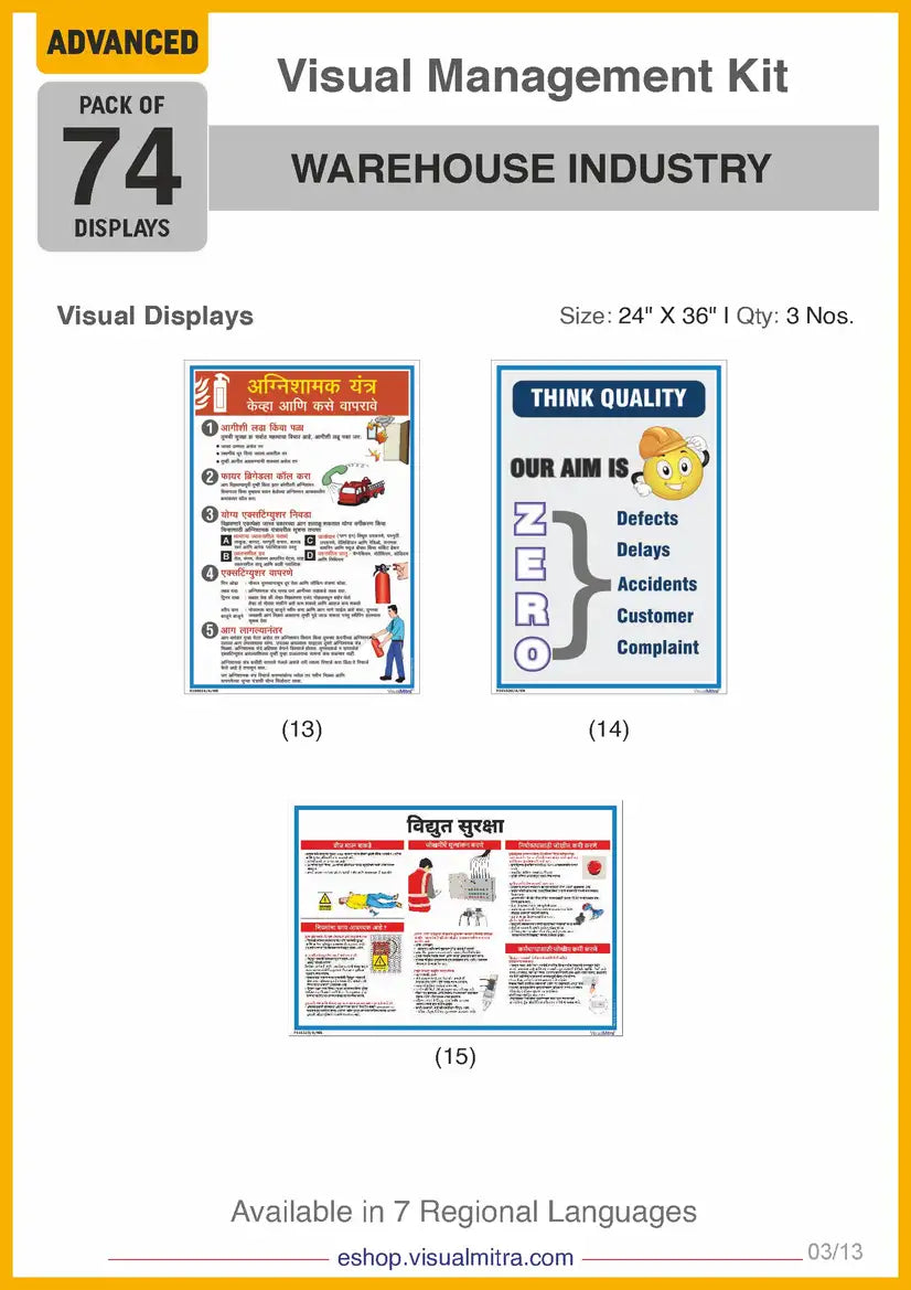 Advanced Kit - Warehouse Industry Visual Management Kit