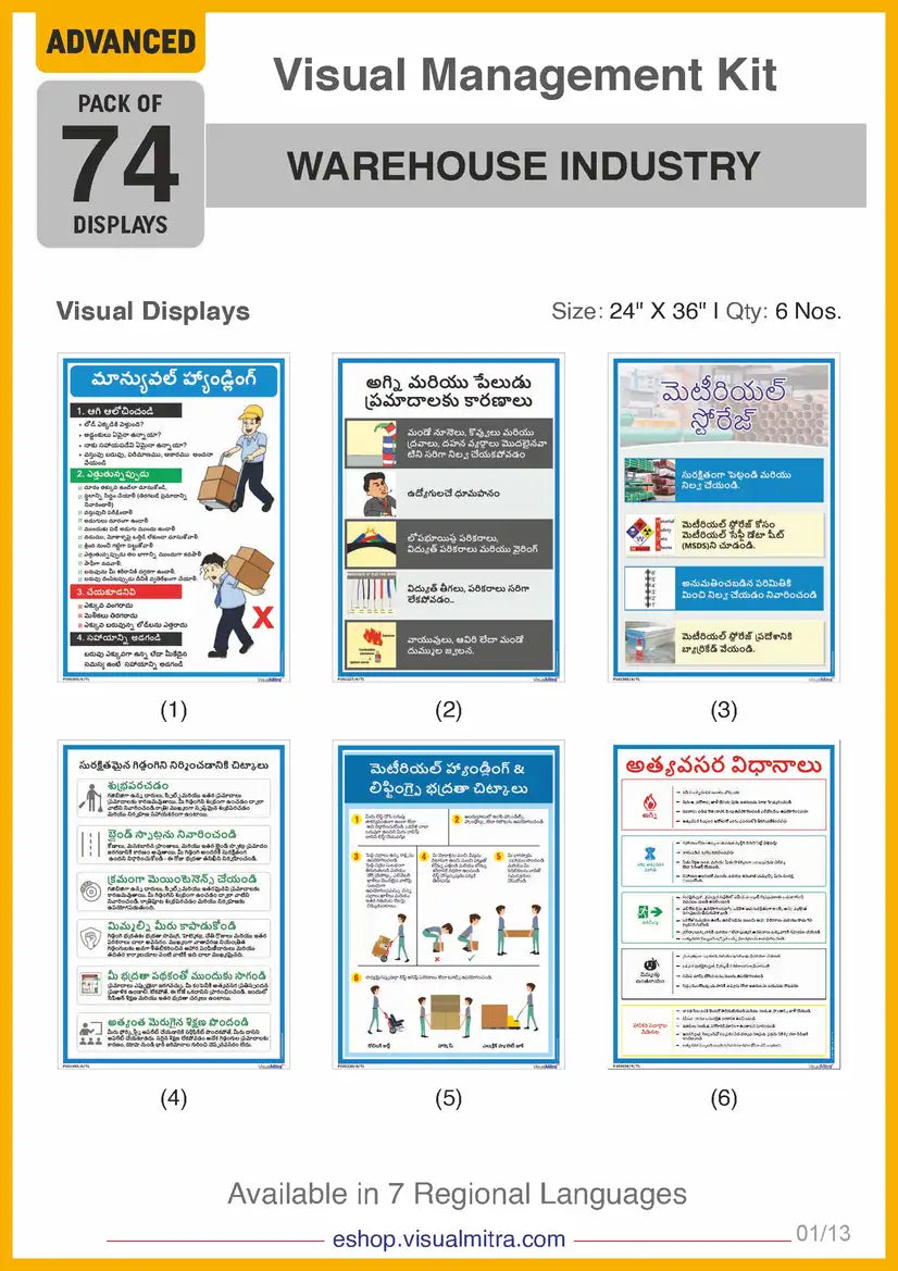 Advanced Kit - Warehouse Industry Visual Management Kit