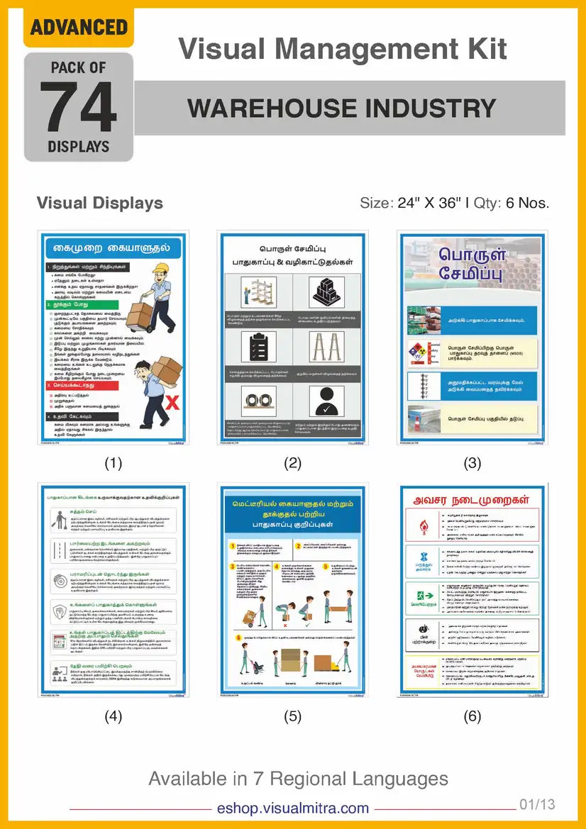 Advanced Kit - Warehouse Industry Visual Management Kit