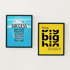 Dream Big: Embrace the Journey to Success Frame for Giftings