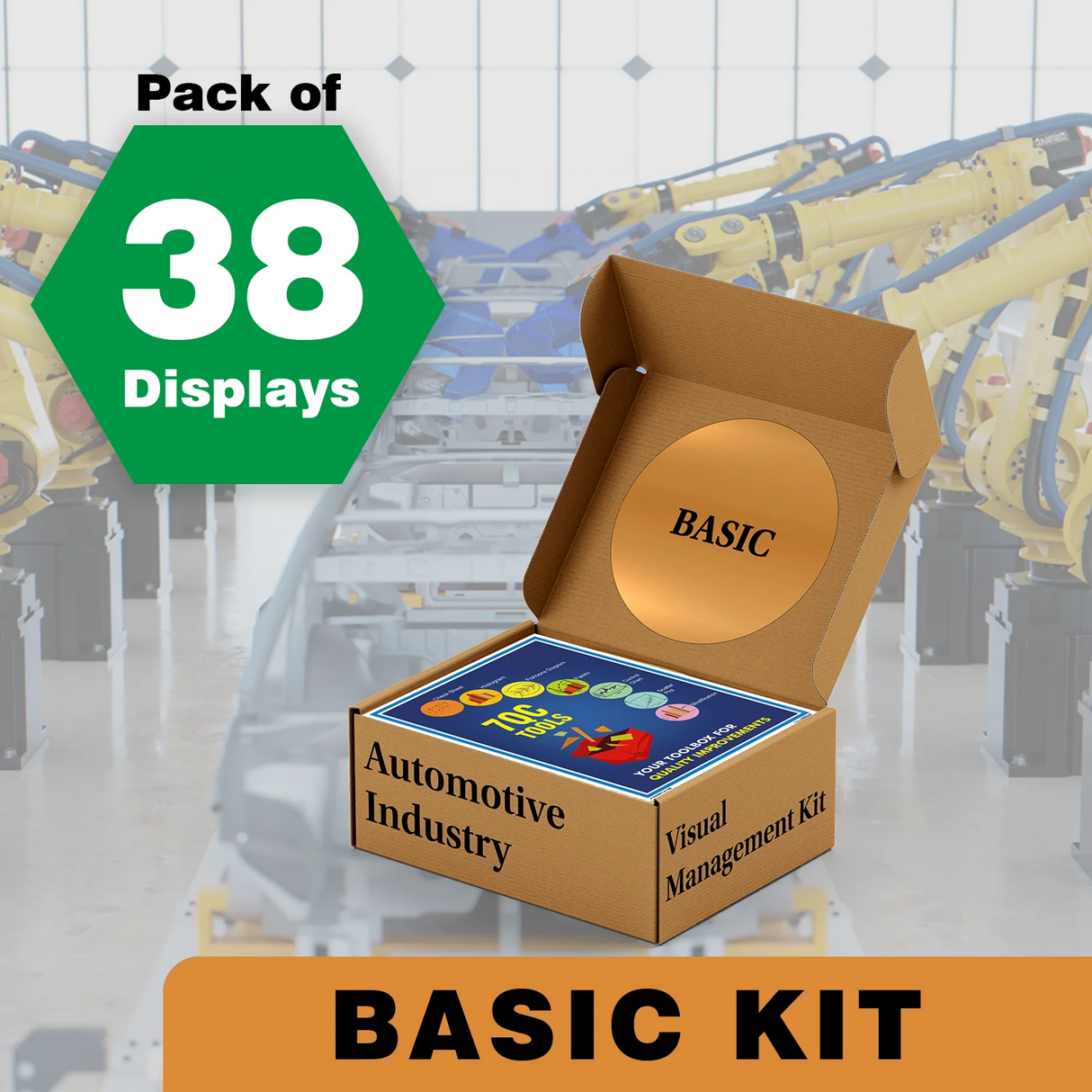 Basic Kit - Automotive Industry Visual Management Kit