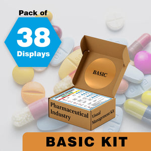 Basic Kit - Pharmaceutical Industry Visual Management Kit