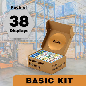 Basic Kit - Warehouse Industry Visual Management Kit